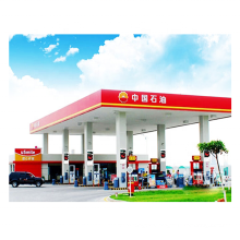 Prefab space frame structures petrol station canopy
